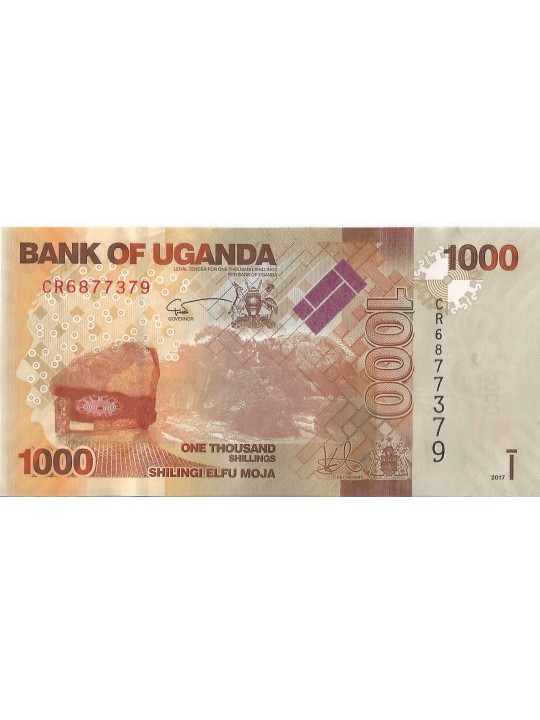 1000 шиллингов 2017 Уганда