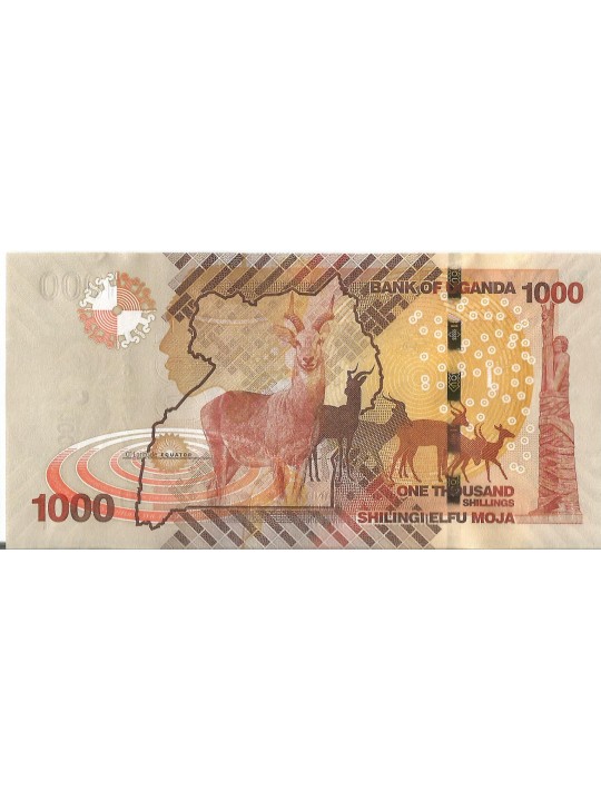 Уганда 1000 шиллингов (2017)