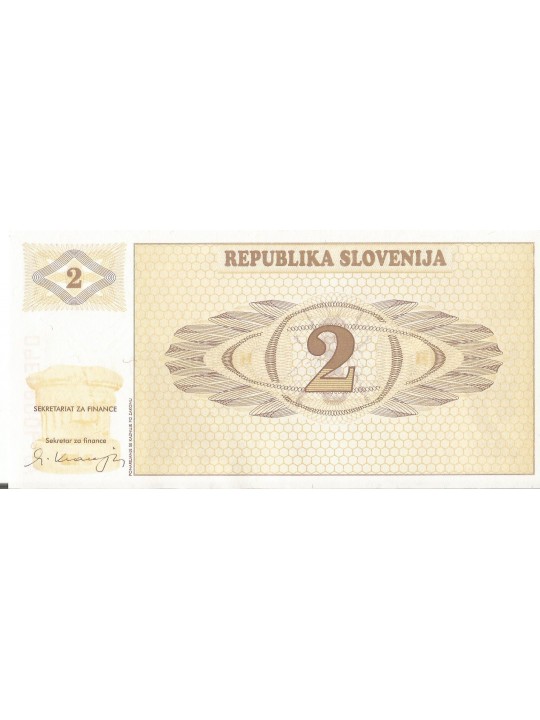 2 толара 1990 Словения
