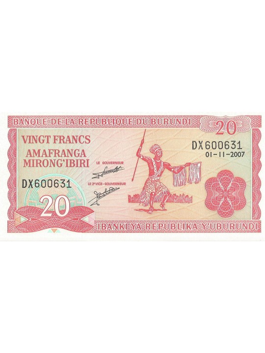 Бурунди 500 франков 1981-2007
