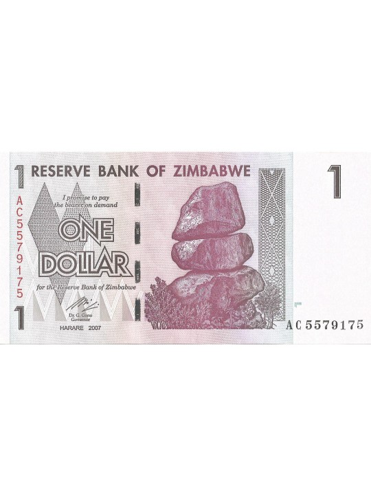 Зимбабве 1 доллар 2007