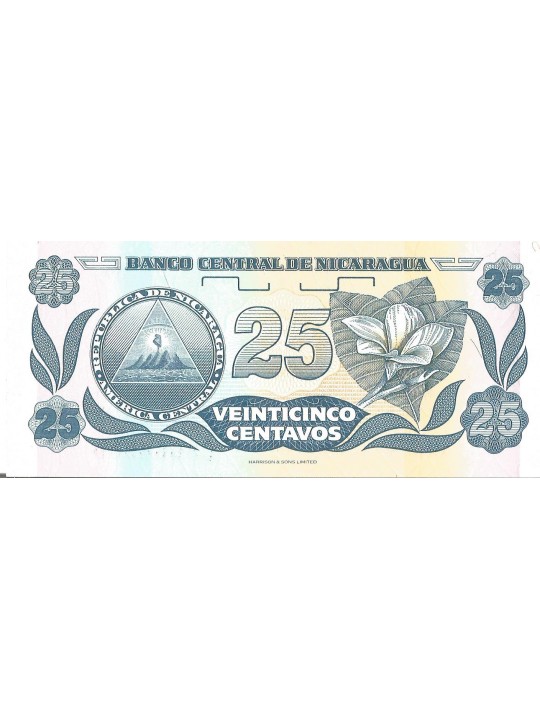 25 центаво 1991 Никарагуа