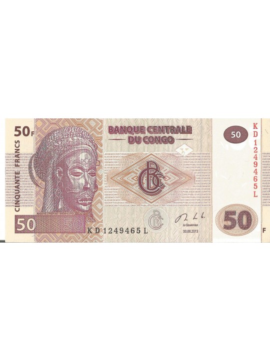 50 франков 2013 Конго
