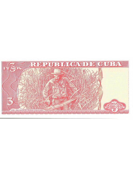 3 песо 2005 Куба Че гевара