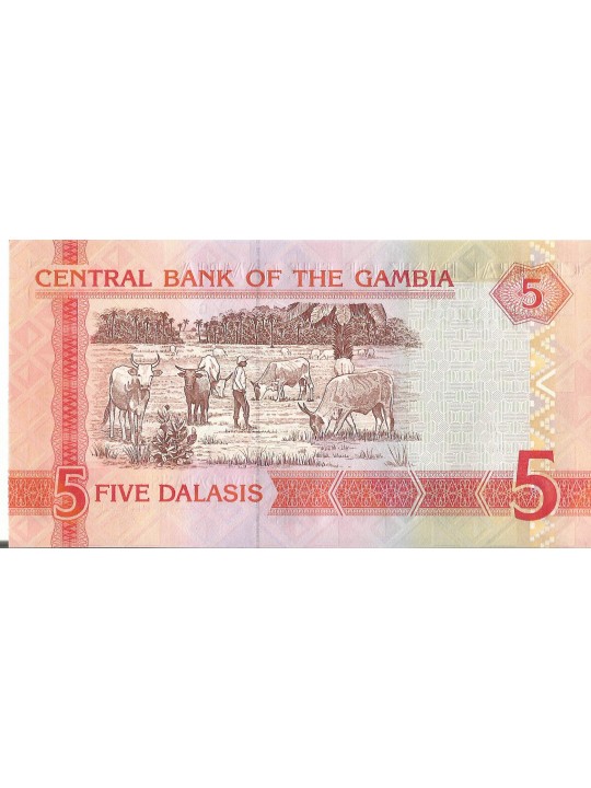 Гамбия - 5 Даласи 2015 год