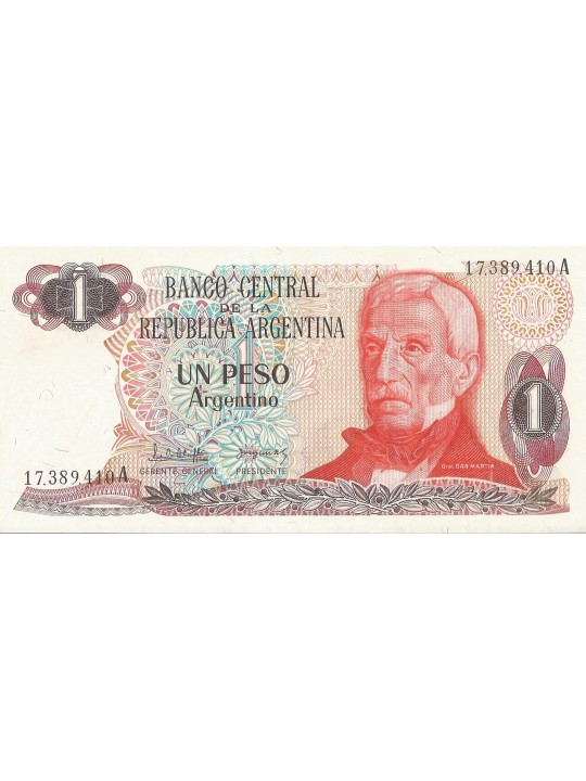 Аргентина - 1 Песо 1983 год