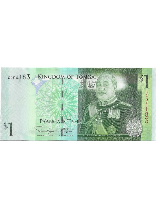 Тонга Король Георг Тупоу V 1 паанга 2009 год