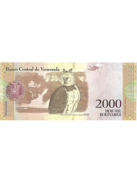 Венесуэла - 2000 Боливар 2016 год