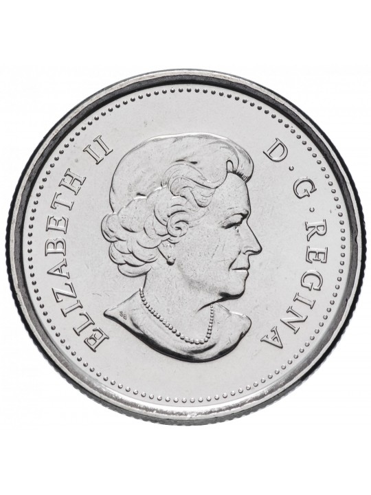 Канада 25 центов 2011 Касатка