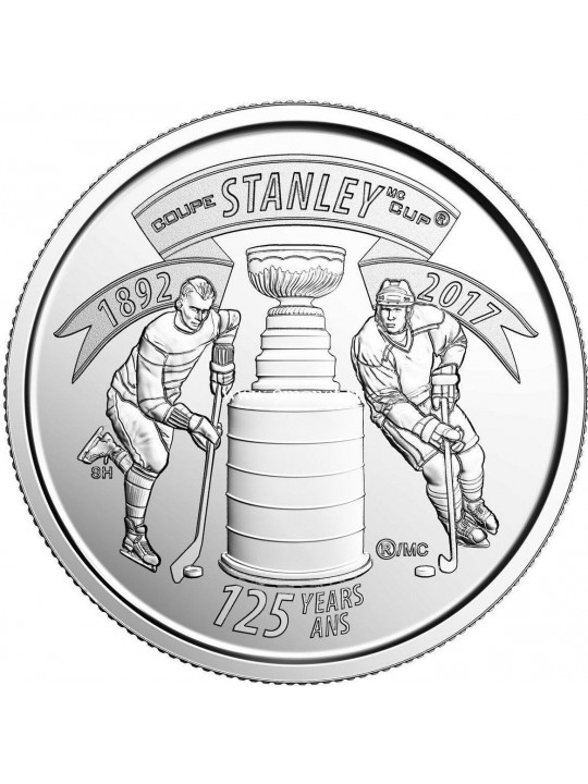 Канада 25 центов 2017 Кубок Стенли