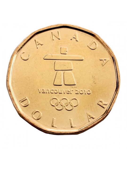Канада 1 доллар 2010 Олимпиада в Ванкувере