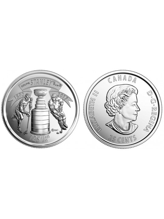25 центов 2017 Канада Кубок Стенли